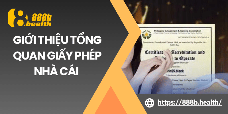 Giới thiệu tổng quan giấy phép nhà cái 